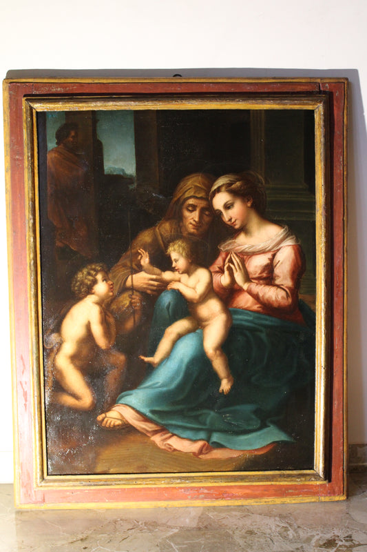 Madonna del Divino Amore, copia da Raffaello del XVIII- XIX secolo.