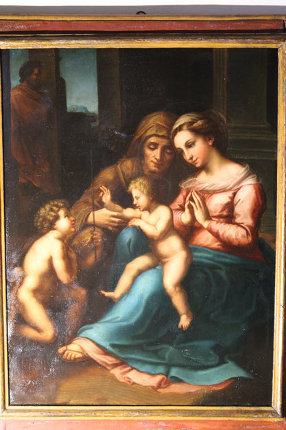 Madonna del Divino Amore, copia da Raffaello del XVIII- XIX secolo.