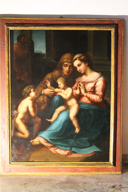 Madonna del Divino Amore, copia da Raffaello del XVIII- XIX secolo.