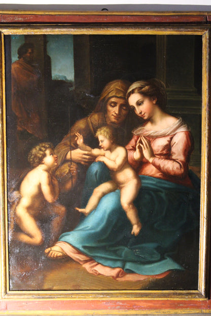 Madonna del Divino Amore, copia da Raffaello del XVIII- XIX secolo.