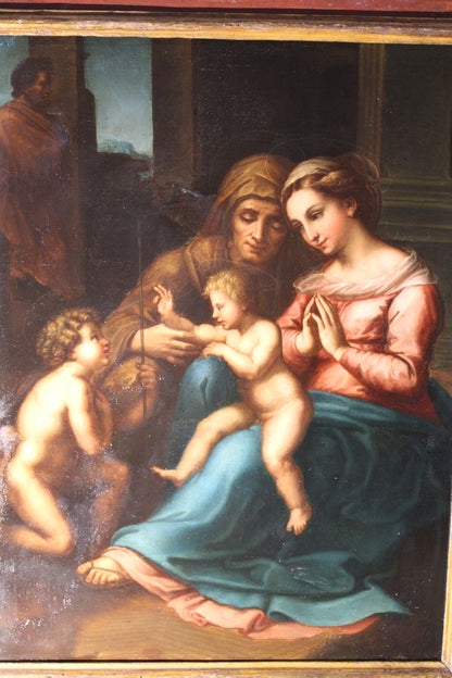 Madonna del Divino Amore, copia da Raffaello del XVIII- XIX secolo.