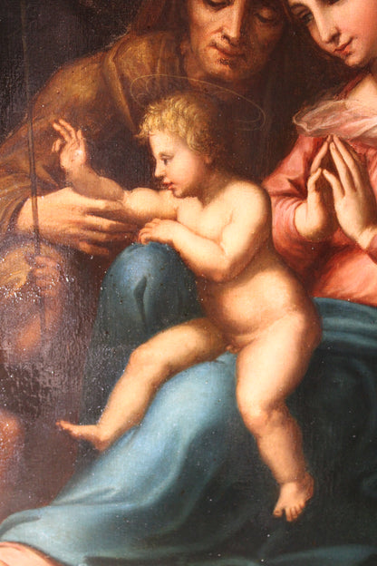 Madonna del Divino Amore, copia da Raffaello del XVIII- XIX secolo.