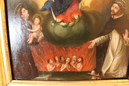 Francisco Pacheco del Rio (1564-1644), Seguace - Madonna e santi
