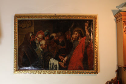 Peter Paul Rubens (1577-1640), Seguace di - Il tributo della moneta