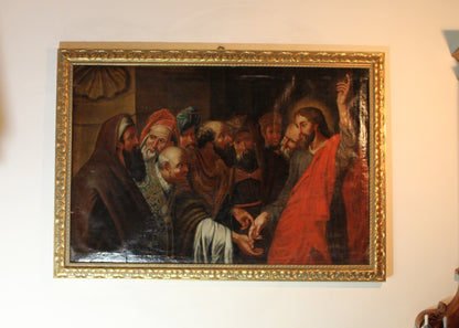 Peter Paul Rubens (1577-1640), Seguace di - Il tributo della moneta