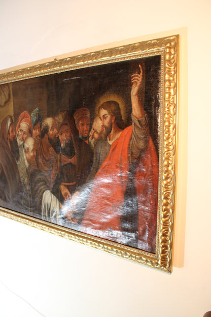 Peter Paul Rubens (1577-1640), Seguace di - Il tributo della moneta