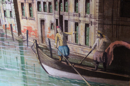 Giovanni Antonio Canal, detto Canaletto(1697-1768), Scuola di - Veduta del Canal Grande verso occidente con la chiesa della Salute