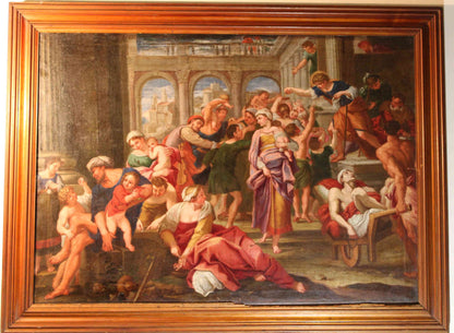 Annibale Carracci(1560-1609), Scuola di - Elemosina di san Rocco
