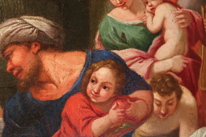 Annibale Carracci(1560-1609), Scuola di - Elemosina di san Rocco