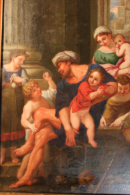 Annibale Carracci(1560-1609), Scuola di - Elemosina di san Rocco