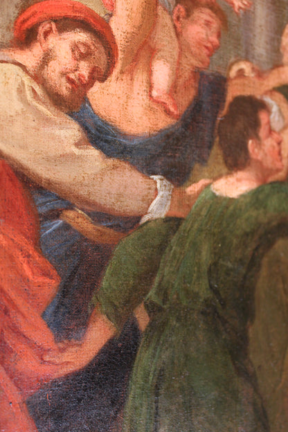 Annibale Carracci(1560-1609), Scuola di - Elemosina di san Rocco