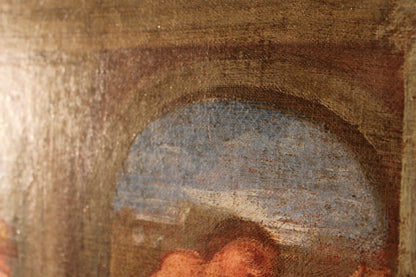Annibale Carracci(1560-1609), Scuola di - Elemosina di san Rocco