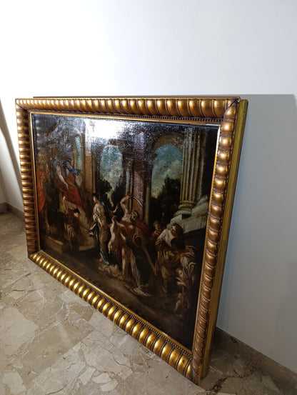 Tableau ancien de l'atelier de Charles Antoine Coypel (1694-1752) - Le Jugement de Salomon