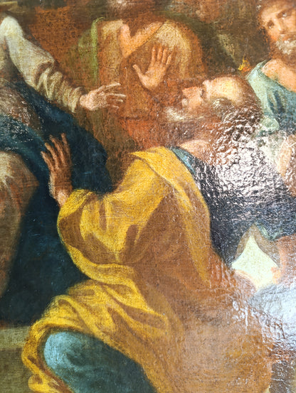 Ecole italienne (XVII) - Descente du Saint-Esprit sur les Apôtres