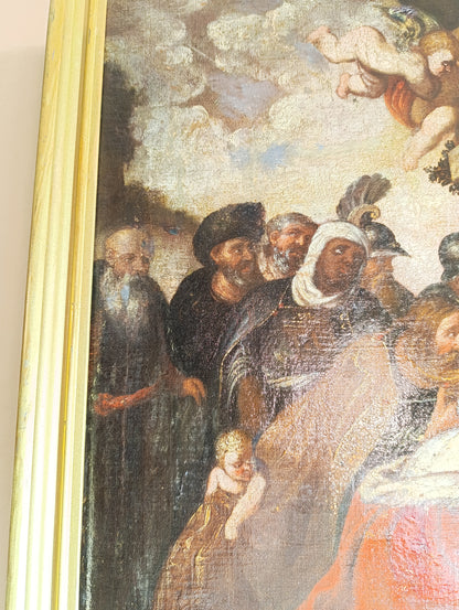 Pierre Paul Rubens (1577-1640), Ecole de - Adoration des Rois Mages