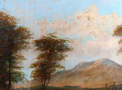 Ancient painting, Northern Italian School of the early nineteenth century - Landscape