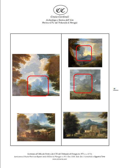 Francisque Millet (1642-1679) Landscape with Venus and Cupid