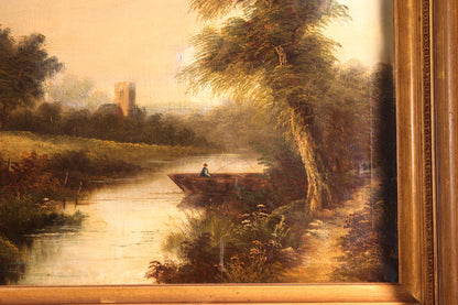 Scuola inglese del XIX secolo- Paesaggio